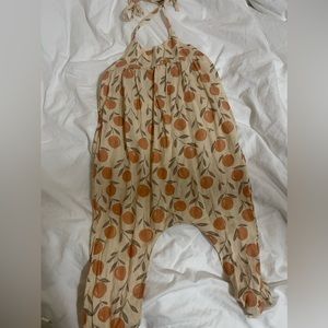 Rylee+cru 18/24 peach jumpsuit